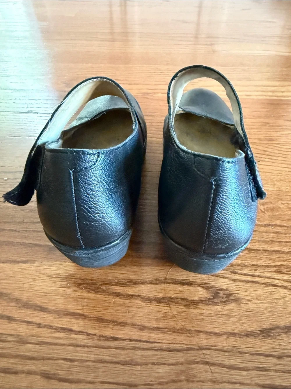 FLY LONDON Yasi Black Wedge Mary Jane Shoe